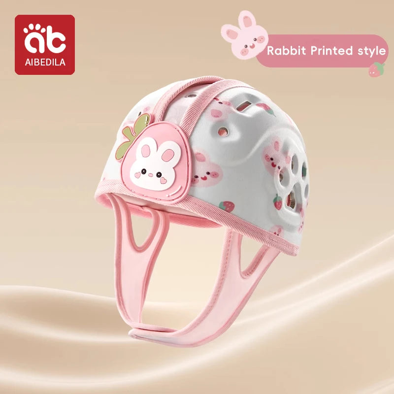 AIBEDILA Cute Toddler Head Protector Baby Safety Protective Infant Helmet Learn to Walk Kids Safety Helmet for Play Cycling