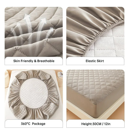 Wasserdichter Matratzenschutz mit Spannform