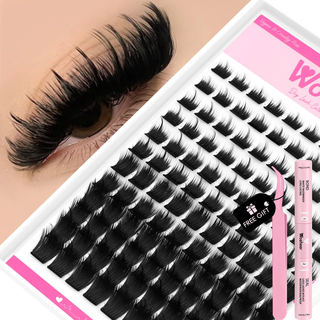 WOSHEER Manga Lashes – Dein DIY Cat-Eye Wimpernverlängerungs-Set
