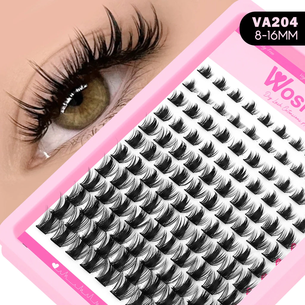 WOSHEER Manga Lashes – Dein DIY Cat-Eye Wimpernverlängerungs-Set