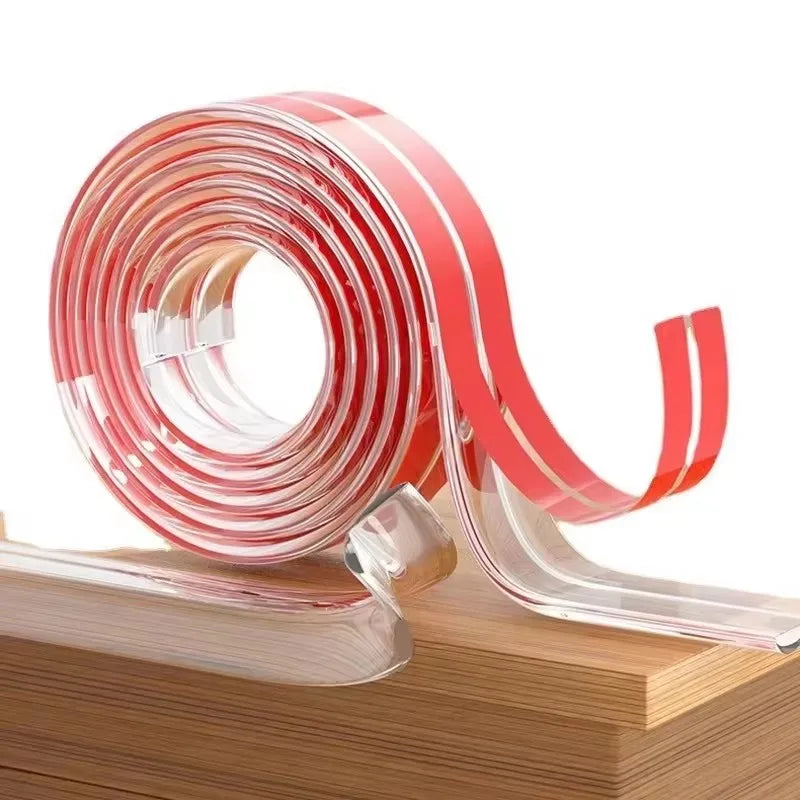 Transparenter Tischkantenschutz – stoßdämpfend, kinder und seniorensicher