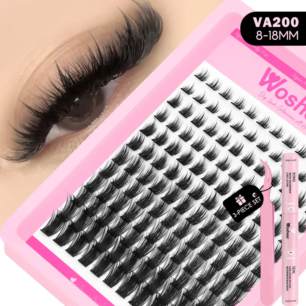 WOSHEER Manga Lashes – Dein DIY Cat-Eye Wimpernverlängerungs-Set