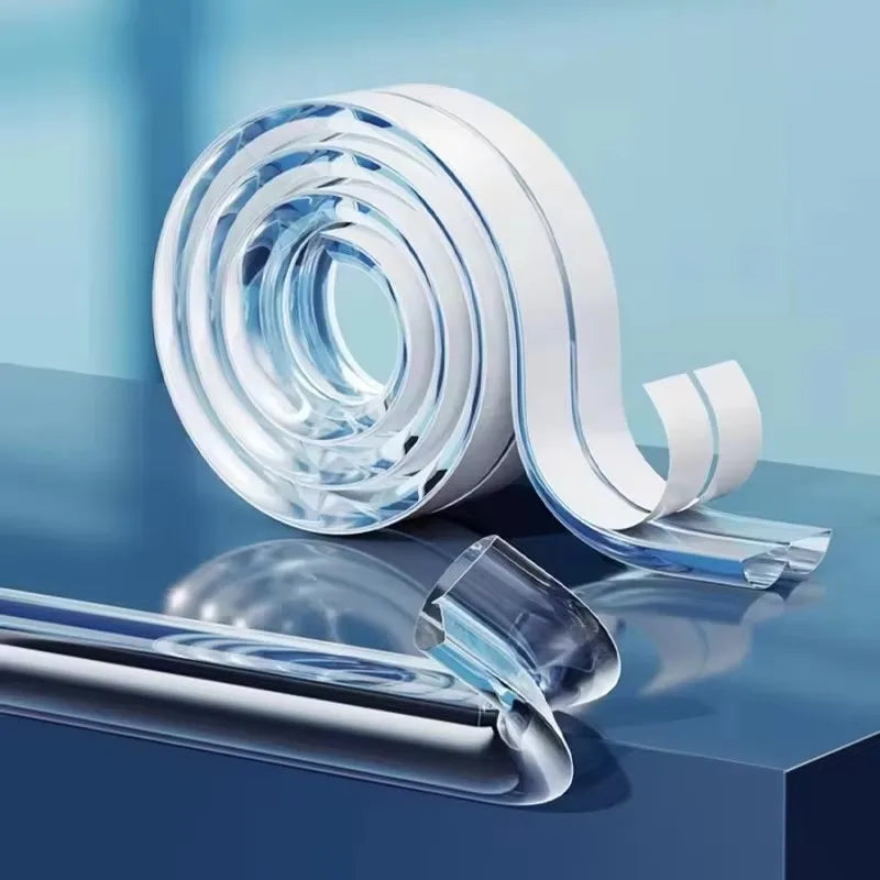 Transparenter Tischkantenschutz – stoßdämpfend, kinder und seniorensicher