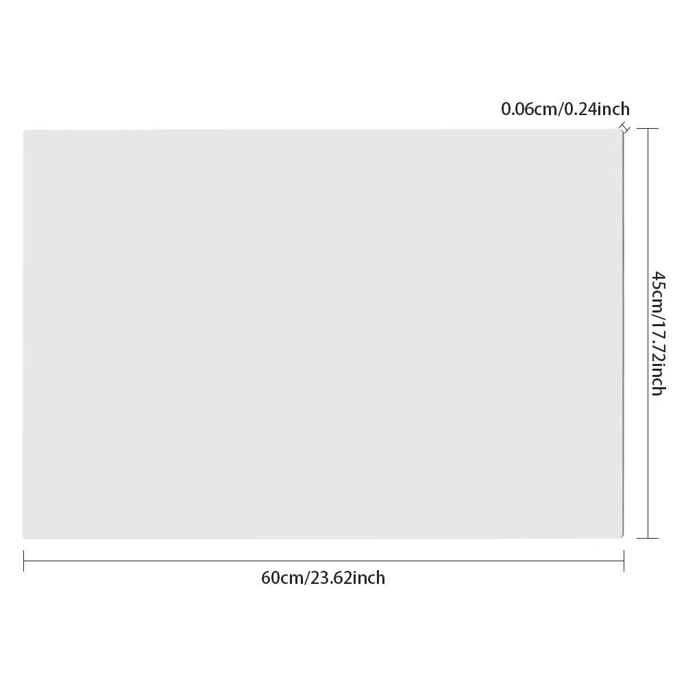Magnetisches Whiteboard zum Aufkleben