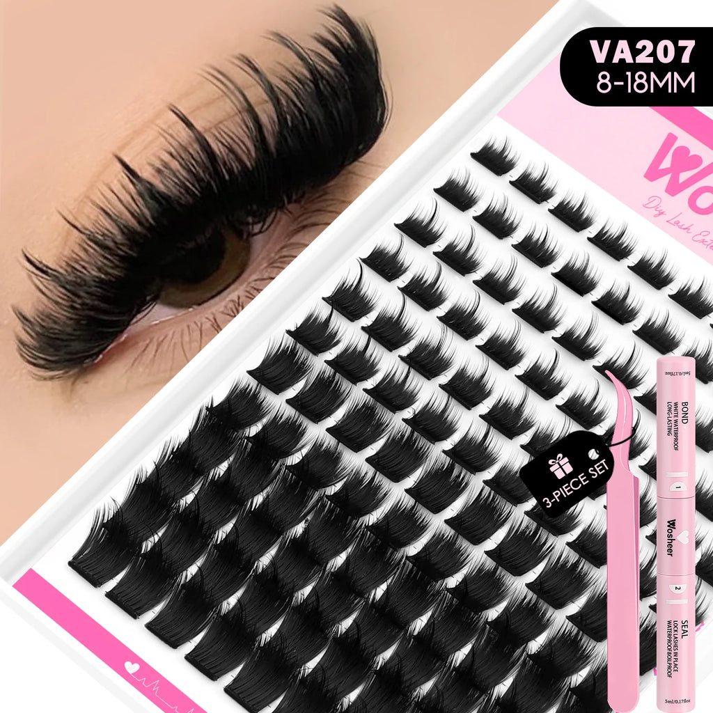 WOSHEER Manga Lashes – Dein DIY Cat-Eye Wimpernverlängerungs-Set