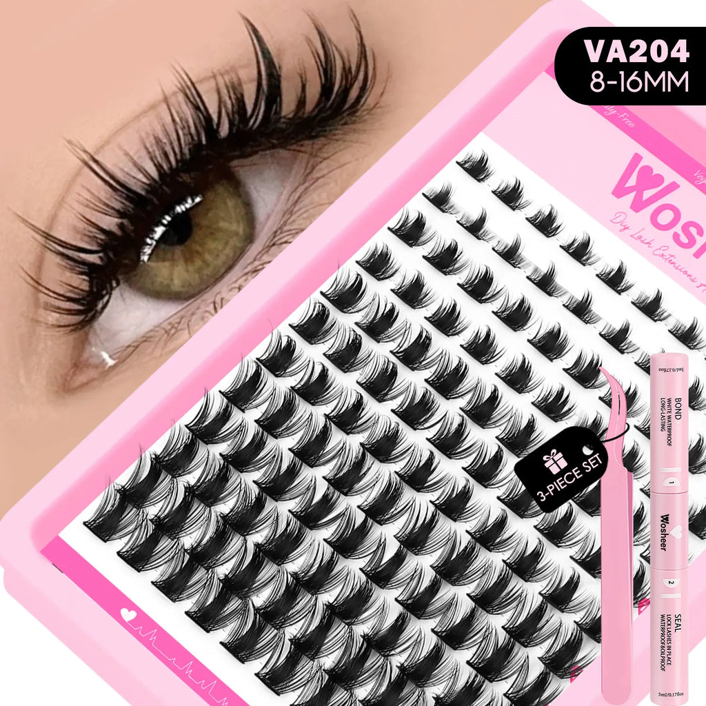WOSHEER Manga Lashes – Dein DIY Cat-Eye Wimpernverlängerungs-Set