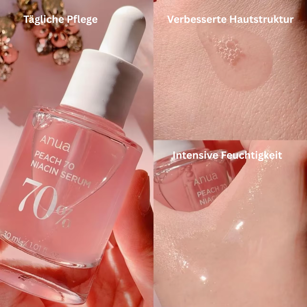 Anua Pfirsich 70 Niacinamid Serum 30 ml koreanischer Stil