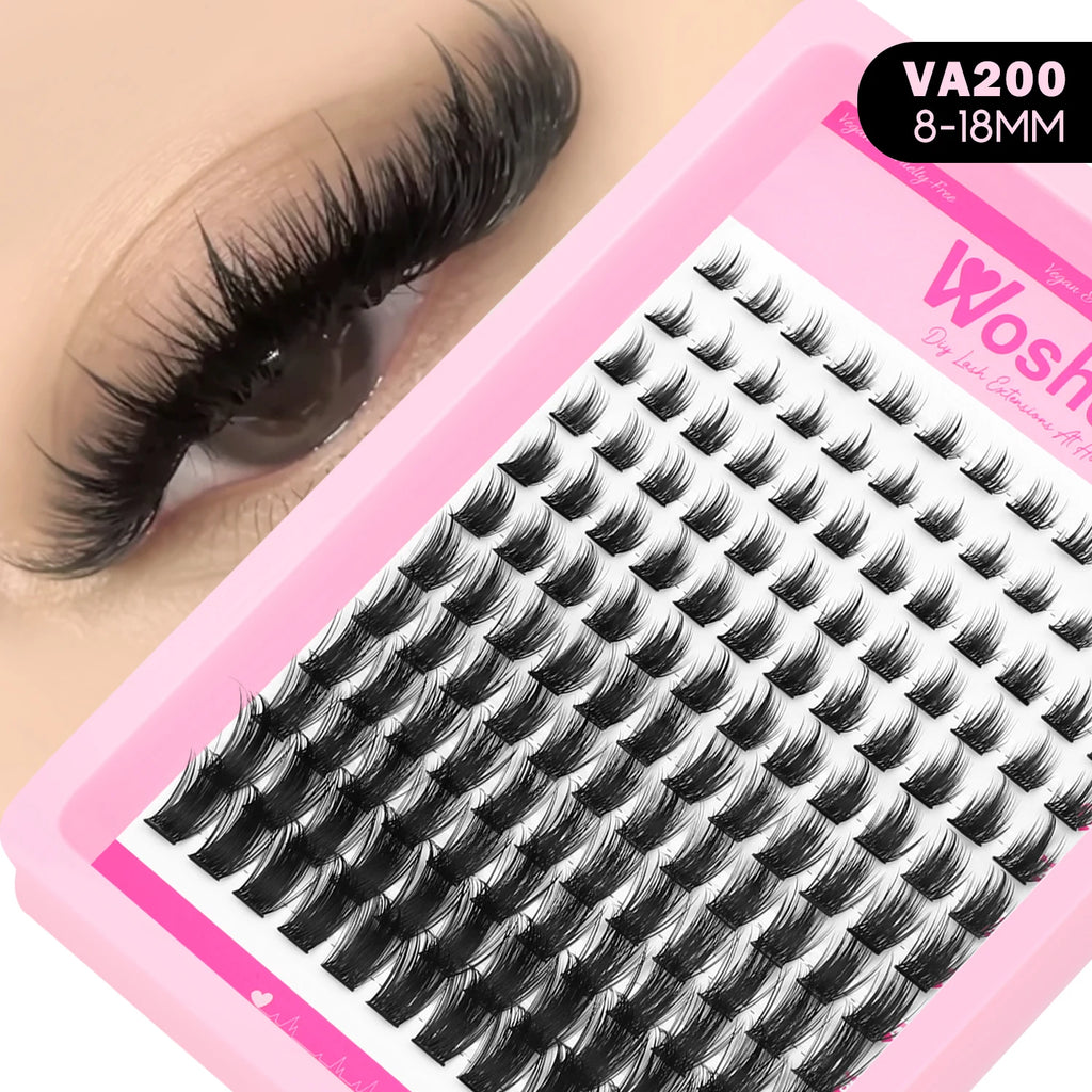 WOSHEER Manga Lashes – Dein DIY Cat-Eye Wimpernverlängerungs-Set